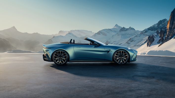 2026 Aston Martin Vantage Roadster Revs A 656 HP V-8 For Open-Air
